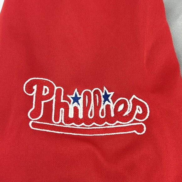 Philadelphia Phillies Jim Thome #25 Baseball Jersey Mens M Gray Nike Team MLB - Picture 5 of 12